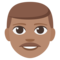 Man - Medium emoji on Emojione